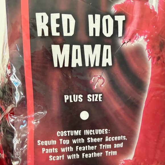 Halloween Red Hot mama COSTUME XL - Picture 4 of 5